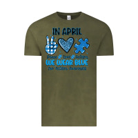 Vintage Olive in april we wear blue Vintage Tee - JahusDesignShop