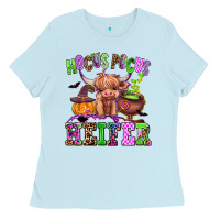 Baby Blue hocus pocus heifer Ladies Tee - AdoDesignShop