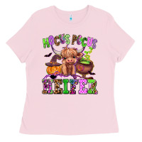 Bubblegum Pink hocus pocus heifer Ladies Tee - AdoDesignShop