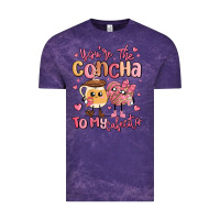 Cloud Purple youre the concha to my cafecito mexican pan dulce Vintage Tee - MaliasSmallBusiness
