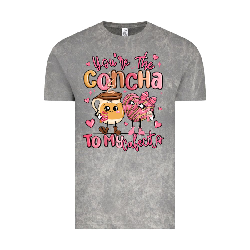 Youre The Concha To My Cafecito Mexican Pan Dulce Vintage Tee by MaliasSmallBusiness | Teevron