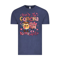 Vintage Denim youre the concha to my cafecito mexican pan dulce Vintage Tee - MaliasSmallBusiness
