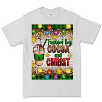 Dove Grey christmas fueled by cocoa and christ Premium Tee - Artiststas