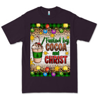 Plum christmas fueled by cocoa and christ Premium Tee - Artiststas
