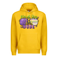 Lemon mardi gras dude Premium Hoodie - CowGirlArtShop
