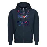 Navy Blessed To Be Called Gammy Zipper Hoodie - Bettercallsaul