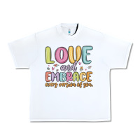 White love and embrace every version of you Urban Heavy Tee - MaliasSmallBusiness