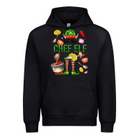 Black im the chef elf Urban Hoodie - FaDigitalArtStudio