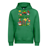 Emerald im the chef elf Urban Hoodie - FaDigitalArtStudio