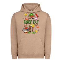 Pigment Burro im the chef elf Urban Hoodie - FaDigitalArtStudio