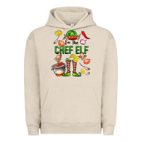 Pigment French Oak im the chef elf Urban Hoodie - FaDigitalArtStudio