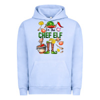 Pigment Grape Ice im the chef elf Urban Hoodie - FaDigitalArtStudio