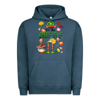 Pigment Midnight Navy im the chef elf Urban Hoodie - FaDigitalArtStudio