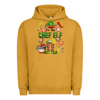 Pigment Peanut Butter im the chef elf Urban Hoodie - FaDigitalArtStudio