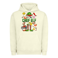 Pigment Pistachio im the chef elf Urban Hoodie - FaDigitalArtStudio