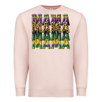 Pale Pink mama mardi gras Premium Sweatshirt - CowGirlArtShop