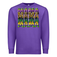 Purple mama mardi gras Premium Sweatshirt - CowGirlArtShop