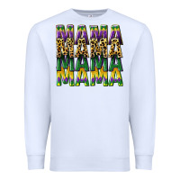 White mama mardi gras Premium Sweatshirt - CowGirlArtShop