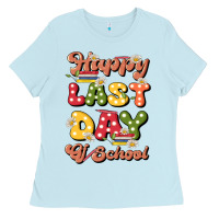 Baby Blue happy last day of school Ladies Tee - JahusDesignShop