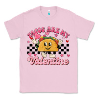 Bubblegum Pink tacos are my valentine Classic Tee - MaliasSmallBusiness