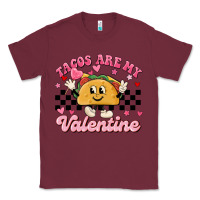 Burgundy tacos are my valentine Classic Tee - MaliasSmallBusiness