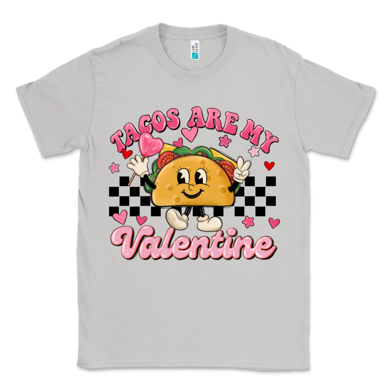 Tacos Are My Valentine Classic Tee by MaliasSmallBusiness | Teevron