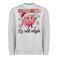 Heather Grey conchita it's cold outside Heavyweight Sweatshirt - MaliasSmallBusiness