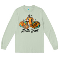 Matcha hello fall Long Sleeve Tee - JahusDesignShop