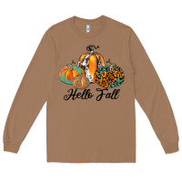 Toasted Coconut hello fall Long Sleeve Tee - JahusDesignShop