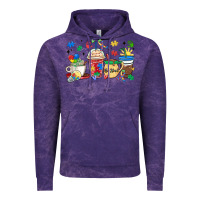 Cloud Purple autism awareness day coffee cups Vintage Hoodie - MaliasSmallBusiness