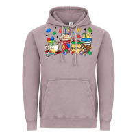 Vintage Zinc autism awareness day coffee cups Vintage Hoodie - MaliasSmallBusiness