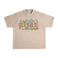 French Oak created with a purpose Urban Heavy Tee - MaliasSmallBusiness
