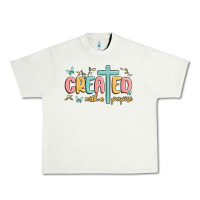 Pistachio created with a purpose Urban Heavy Tee - MaliasSmallBusiness