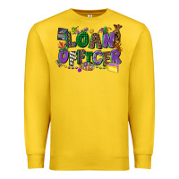 Lemon loan officer mardi gras cowgirl Premium Sweatshirt - CowGirlArtShop