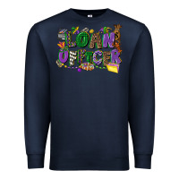 Navy loan officer mardi gras cowgirl Premium Sweatshirt - CowGirlArtShop