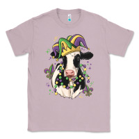 Lilac mardi gras cow Classic Tee - MaliasSmallBusiness