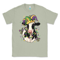 Matcha mardi gras cow Classic Tee - MaliasSmallBusiness