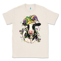 Natural mardi gras cow Classic Tee - MaliasSmallBusiness