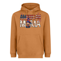Meerkat American mama with gnome Mother's Day Heavyweight Hoodie - HowdyJamesFarm