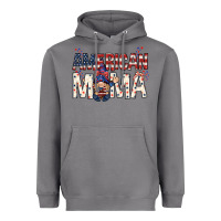 Storm American mama with gnome Mother's Day Heavyweight Hoodie - HowdyJamesFarm