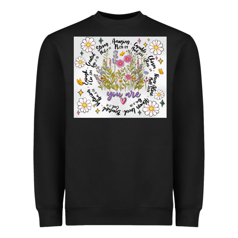 God Says You Are Inflated Heavyweight Sweatshirt by MaliasSmallBusiness | Teevron