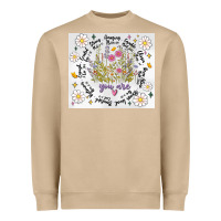 Mushroom god says you are inflated Heavyweight Sweatshirt - MaliasSmallBusiness