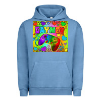 Pigment Pebble Blue LGBTQ+ Gaymer With Hearts Tumbler Urban Hoodie - BundleAndBundleShop