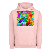 Pigment Salmon LGBTQ+ Gaymer With Hearts Tumbler Urban Hoodie - BundleAndBundleShop
