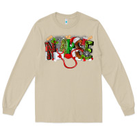 Mushroom nurse christmas Long Sleeve Tee - MaliasSmallBusiness