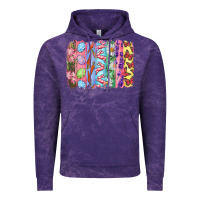 Cloud Purple Easter Brushstrokes Vintage Hoodie - RanaPortraitStore