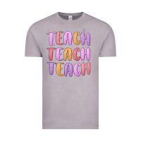Vintage Zinc teach teach varsity Vintage Tee - MaliasSmallBusiness