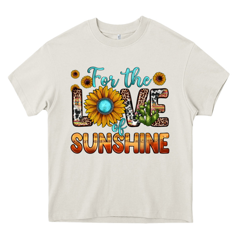 For The Love Of Sunshine Heavy Core Tee by JahusDesignShop | Teevron