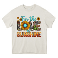 Cream for the love of sunshine Heavy Core Tee - JahusDesignShop