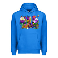 True Royal mardi gras wine glasses cowgirl Premium Hoodie - CowGirlArtShop
